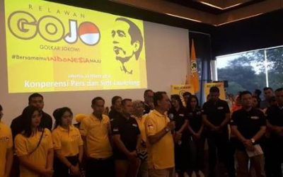 Gerakan Golkar Jokowi Siap Satukan Suara Menangkan Pilpres 2019