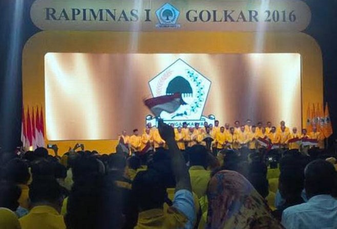 Golkar Resmi Deklarasi Jokowi di Pilpres 2019