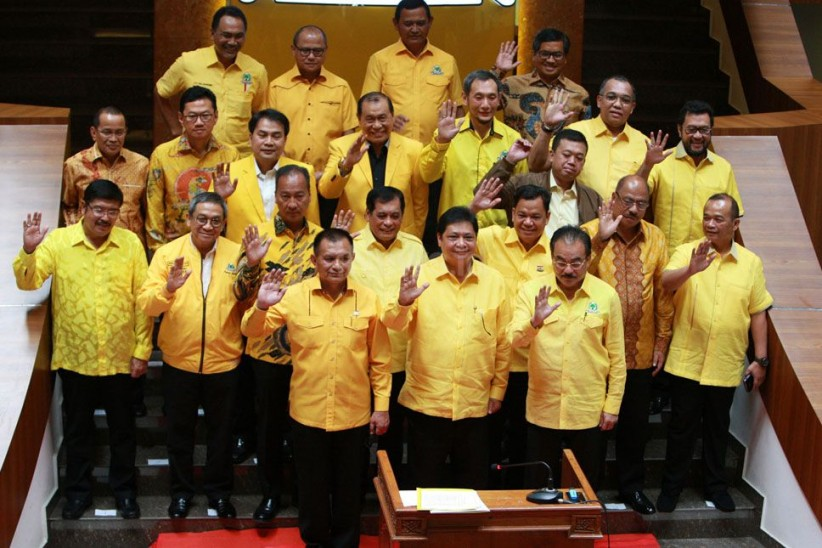 Pengurus Golkar, Airlangga Lakukan Perampingan